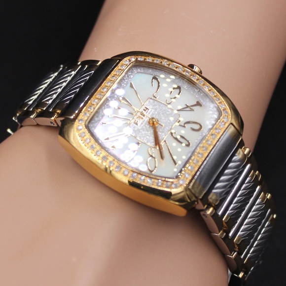 Diamond White Dial Unisex Watch main image 7